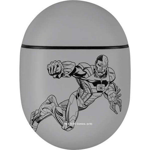 DC Comics Cyborg Comic Pop Google Pixel Buds Skin